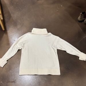 Old Navy Cream Turtleneck Sweater